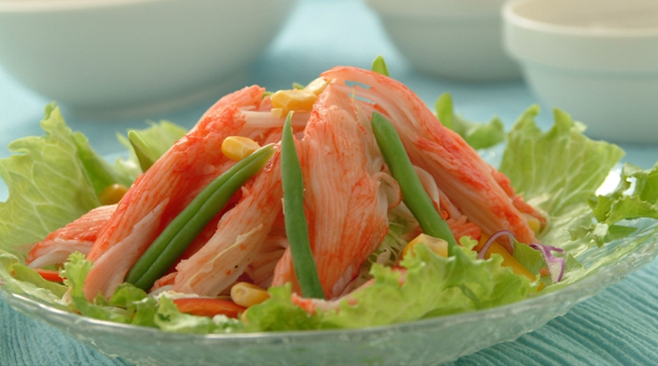 salad with Kanikama