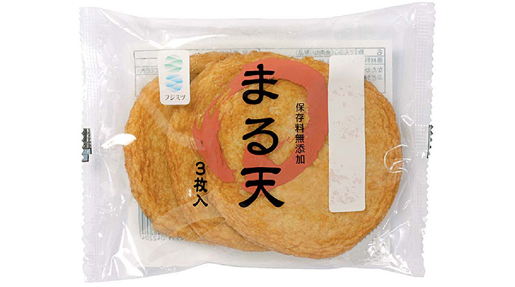 Deep fried maruten (round surimi)